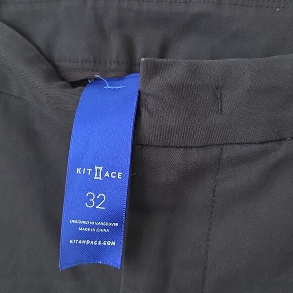 KIT AND ACE | Cotton Joggers Pants Black Sz 32 - Picture 4 of 5